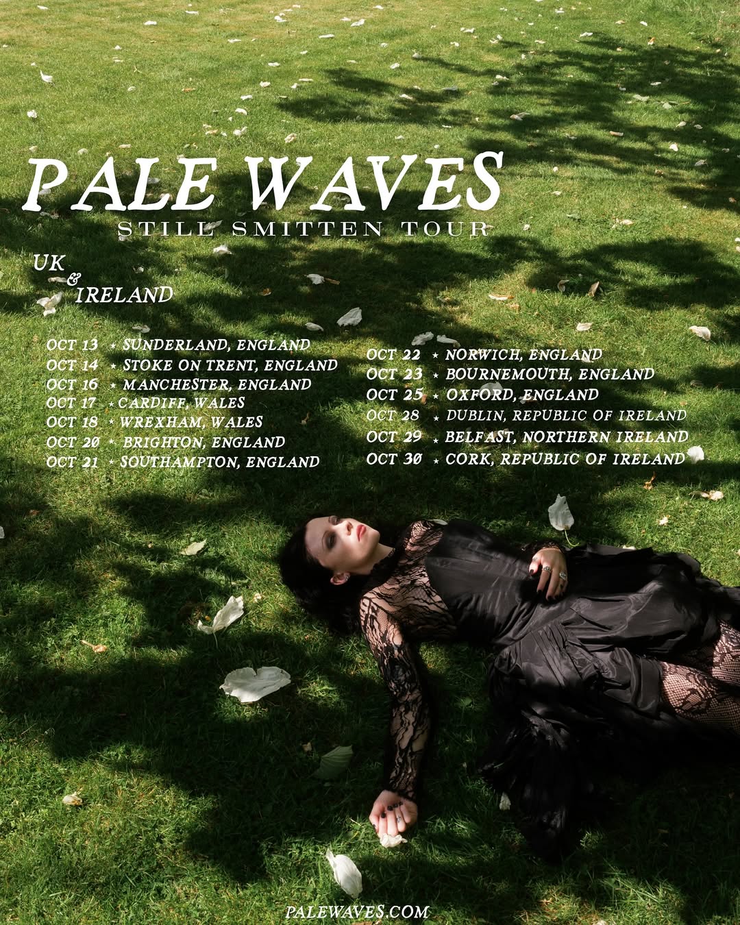 Pale Waves Still Smitten Tour Poster 2025